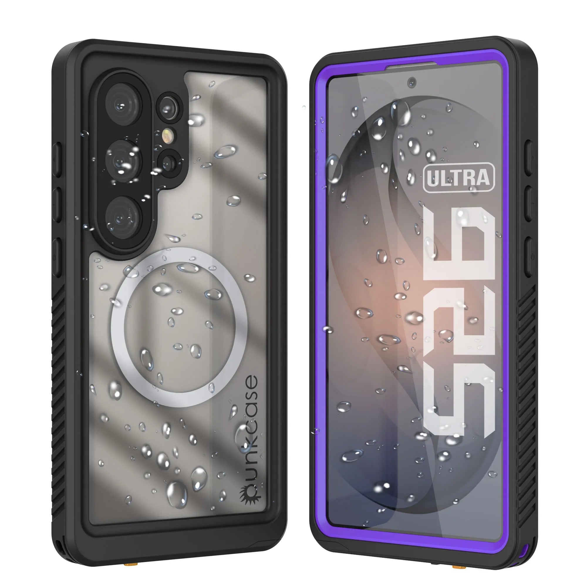 Galaxy S26 Ultra Waterproof Case, Punkcase [Extreme Mag Series] Armor Cover W/ Built In Screen Protector [Grey]