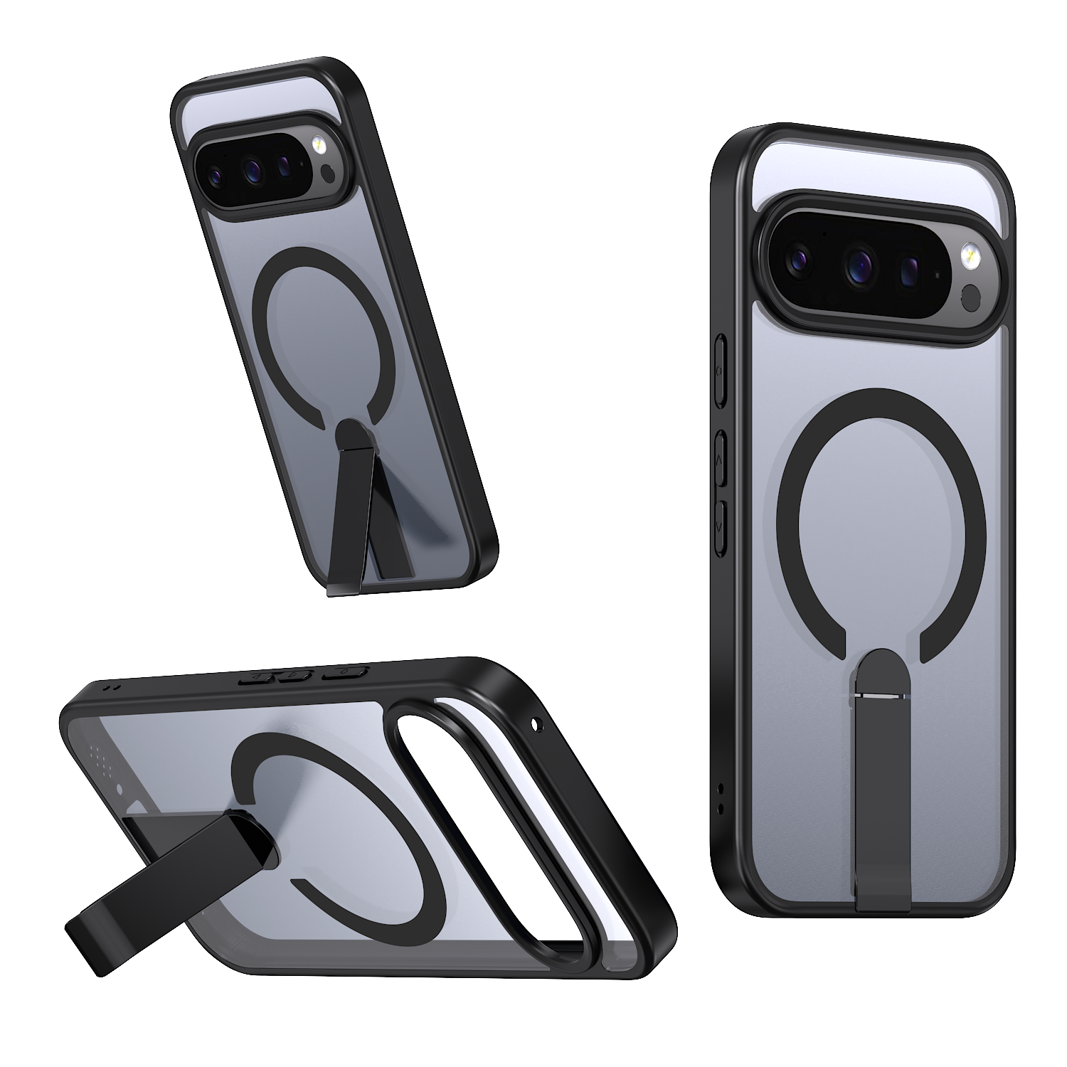 Google Pixel 10 Lucid 3.0 Clear Protective Cover w/ Magnetic Wireless Charging