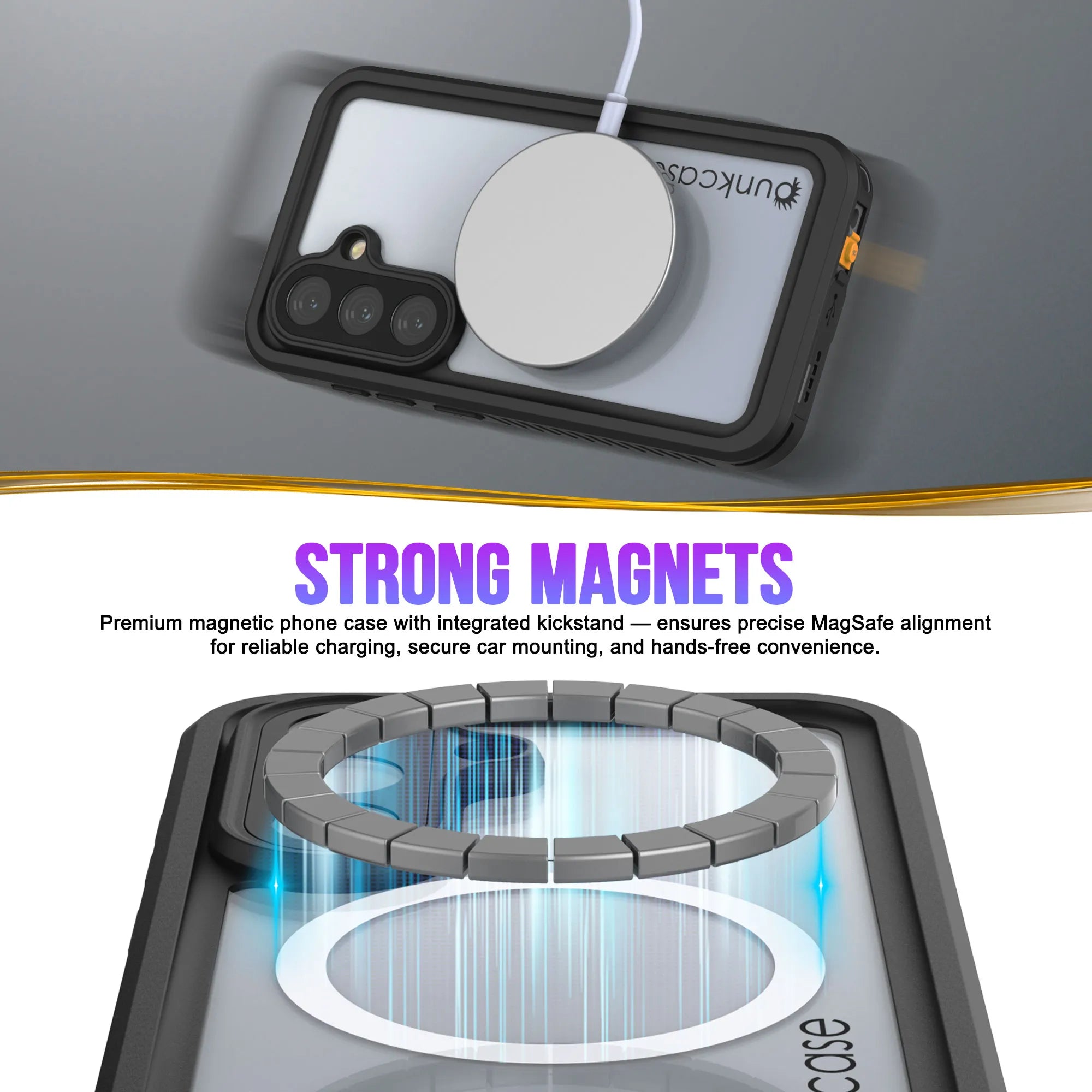 Galaxy S26 Waterproof Case, Punkcase [Extreme Mag Series] Armor Cover W/ Built In Screen Protector [Teal]