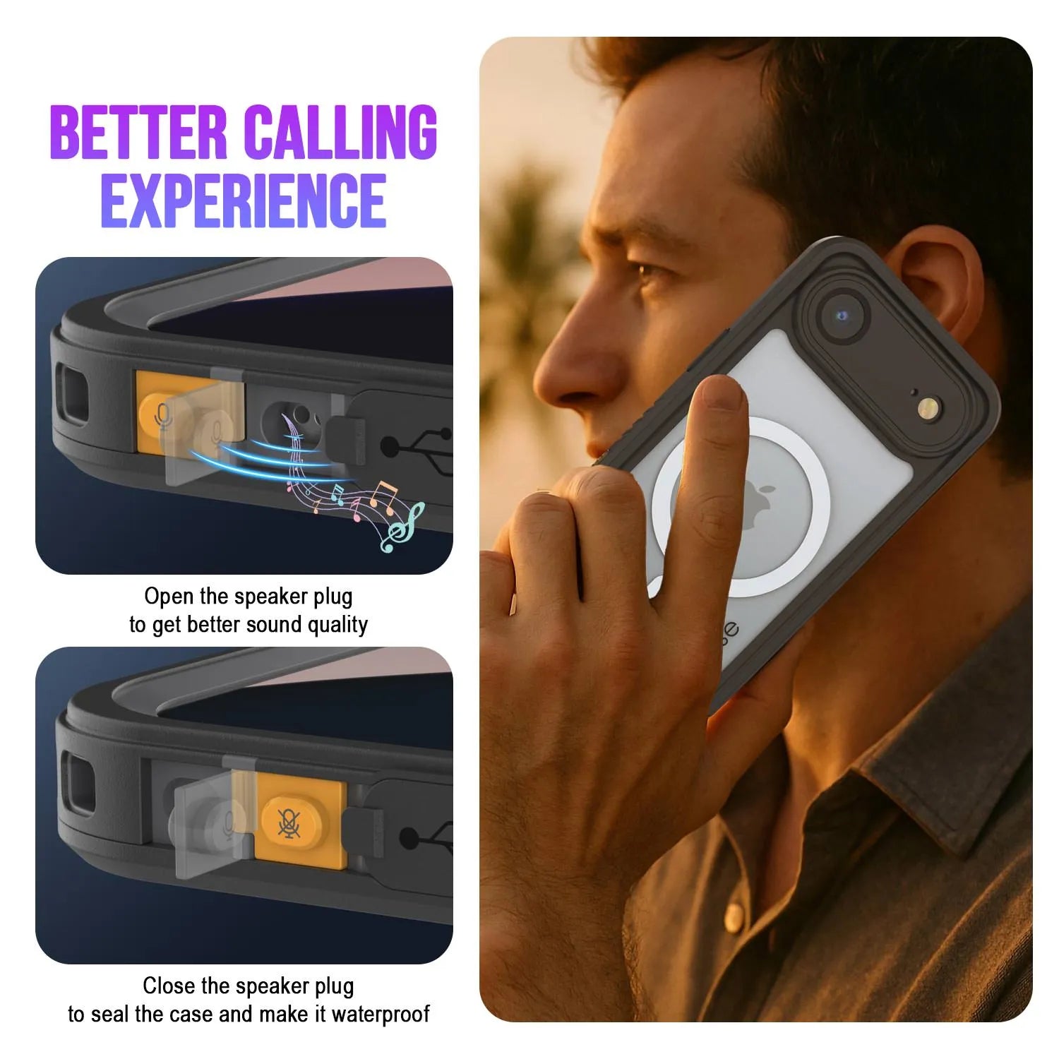 iPhone 17 Air Waterproof Case, Punkcase [Extreme Series] Armor Cover W/ Built In Screen Protector [Black]