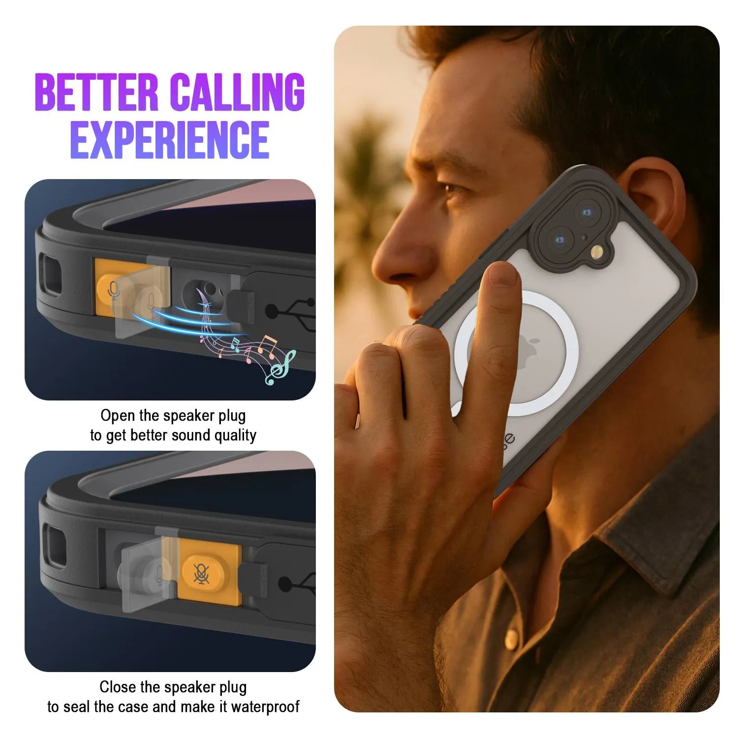 iPhone 17  Waterproof Case, Punkcase [Extreme Mag Series] Armor Cover W/ Built In Screen Protector [Grey]