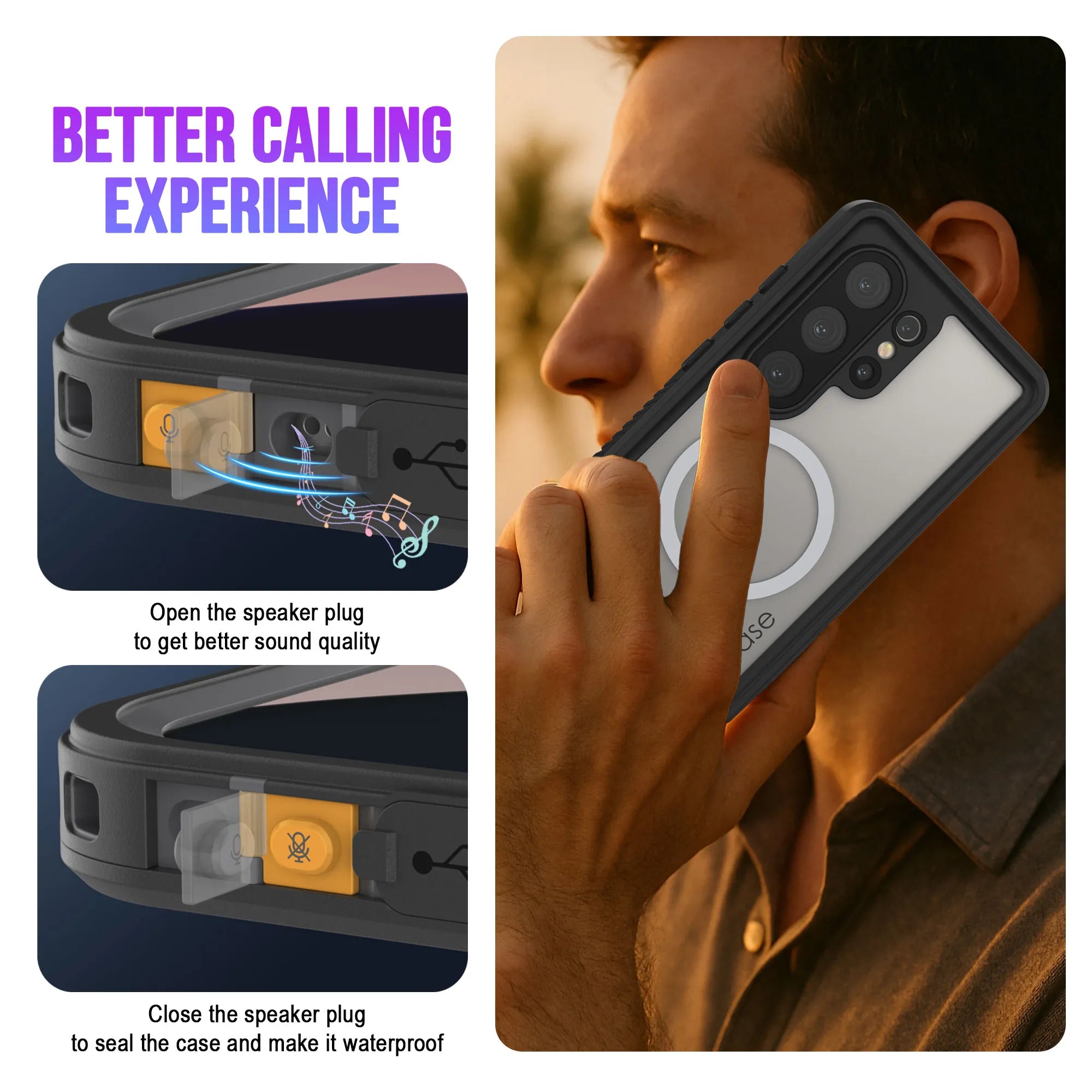 Galaxy S26 Ultra Waterproof Case, Punkcase [Extreme Mag Series] Armor Cover W/ Built In Screen Protector [Grey]