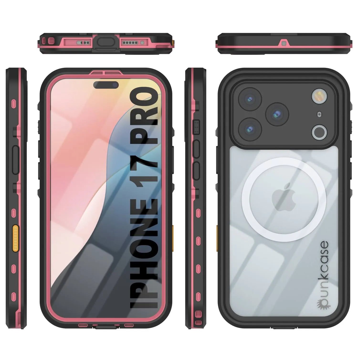 iPhone 17 Pro Waterproof IP68 Case, Punkcase [Lilac] [StudStar Series] [Slim Fit] [Dirtproof]