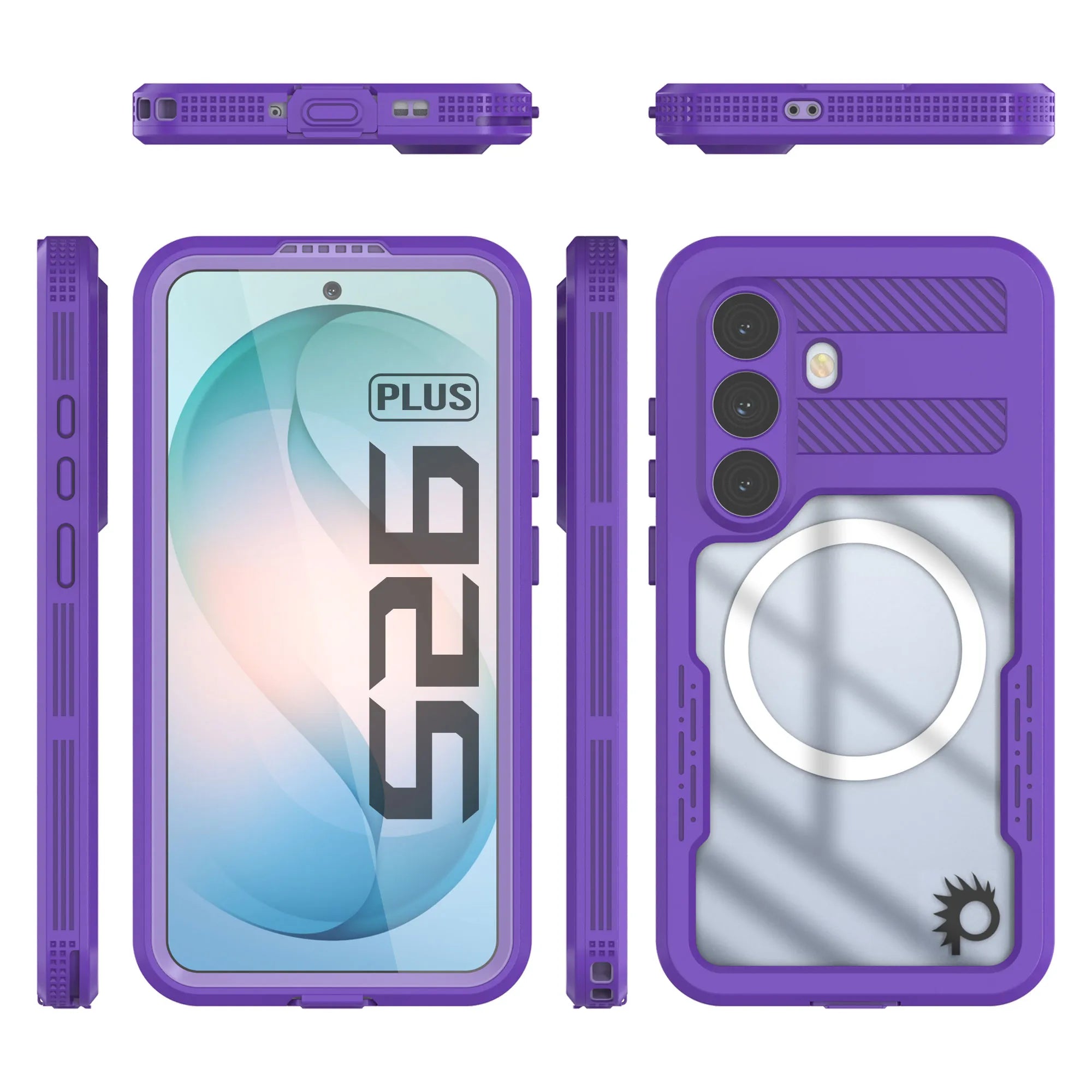 Galaxy S26+ Plus Waterproof Case [Alpine 2.0 Series] [Slim Fit] [IP68 Certified] [Shockproof] [Purple]