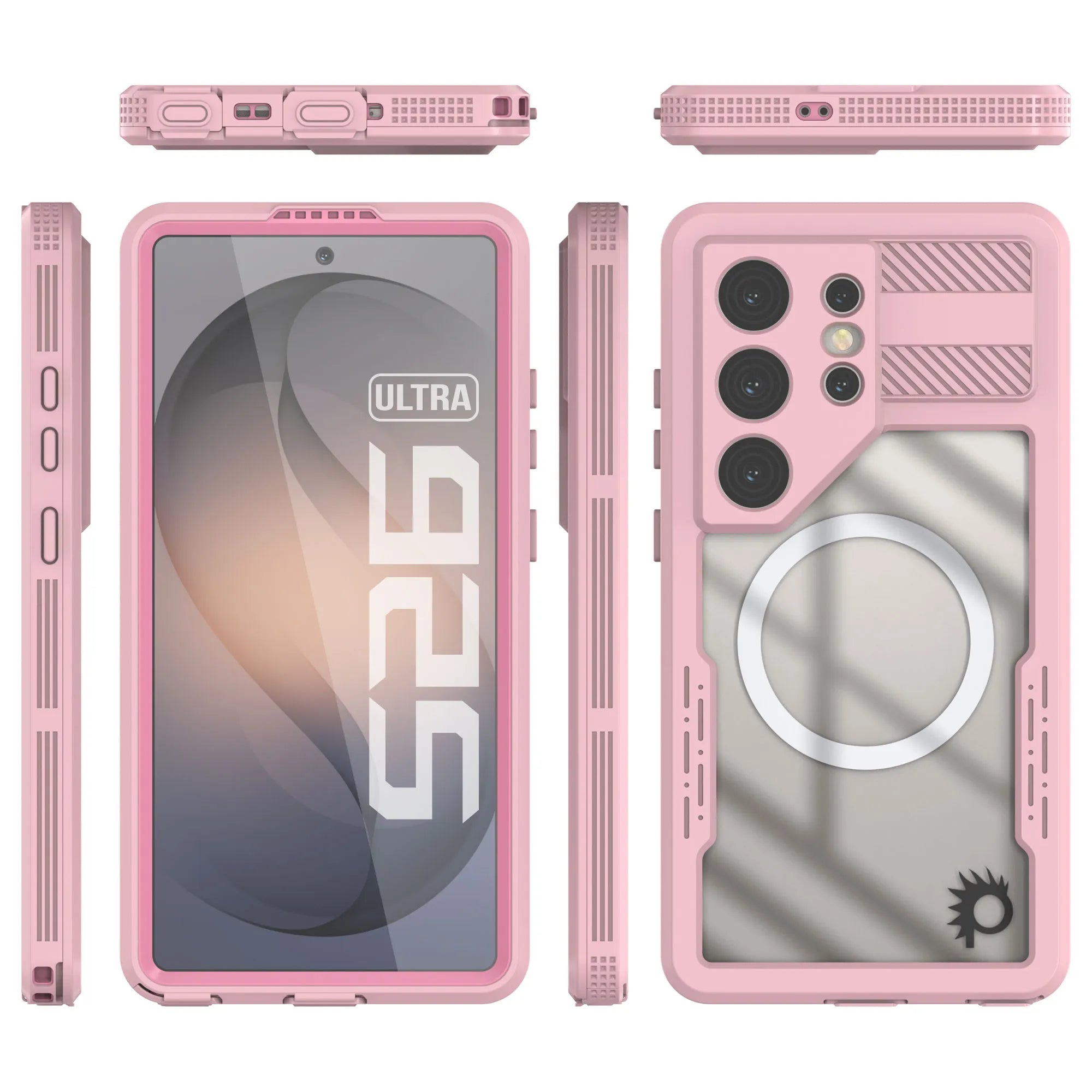 Galaxy S26 Ultra Waterproof Case [Alpine 2.0 Series] [Slim Fit] [IP68 Certified] [Shockproof] [Pink]