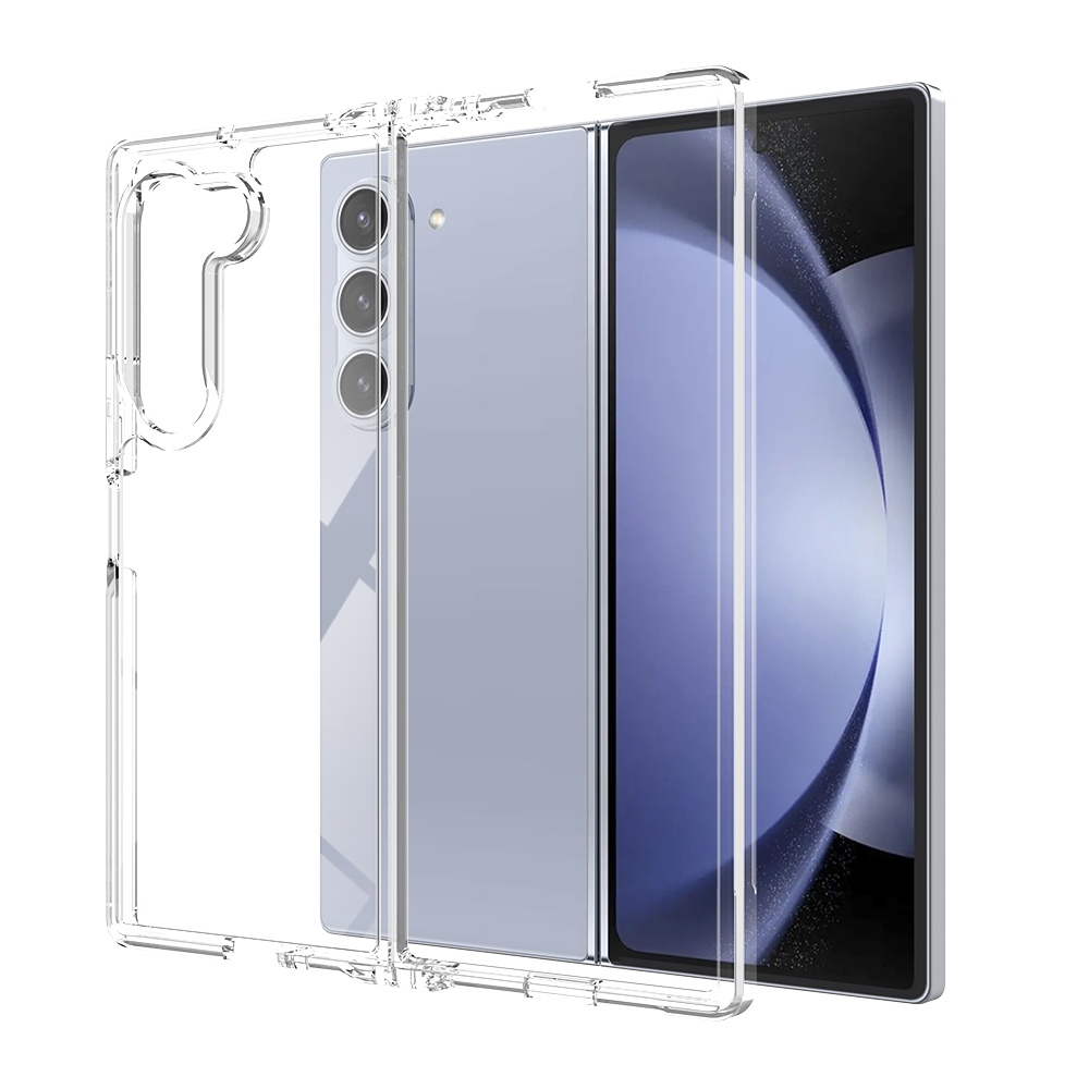 Galaxy Z Fold6 Case [Clear Acrylic Series] [Non-Slip] For Galaxy Z Fold6 [White]