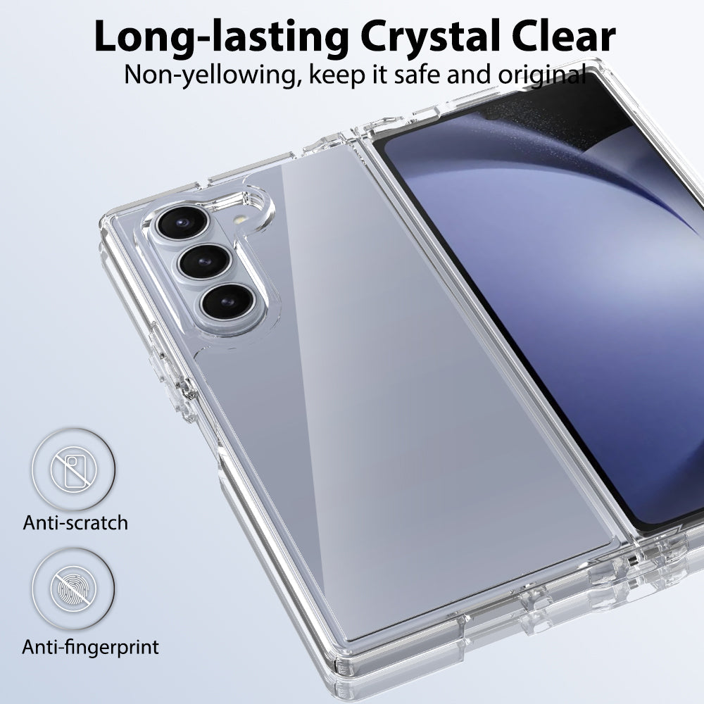 Galaxy Z Fold6 Case [Clear Acrylic Series] [Non-Slip] For Galaxy Z Fold6 [Clear]