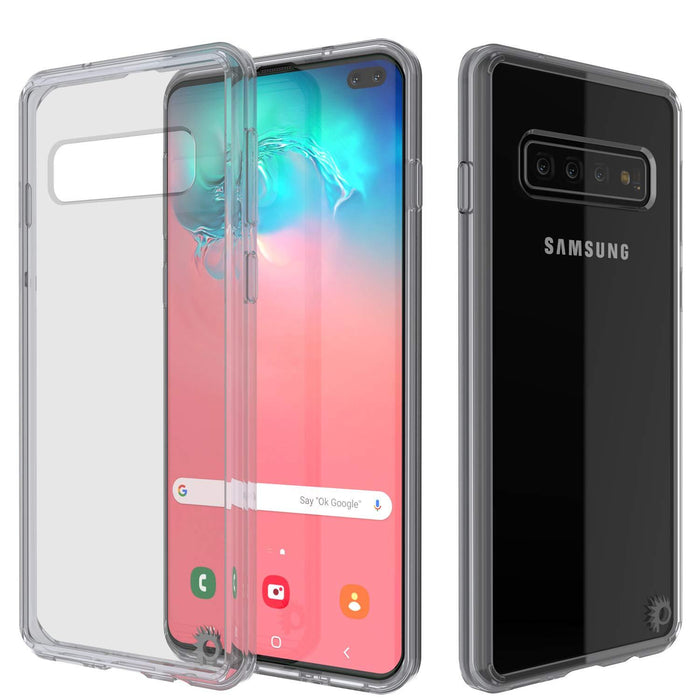S10+ Plus Case PunkcaseÂ® LUCID 2.0 Clear Series w/ PUNK SHIELD Screen Protector | Ultra Fit