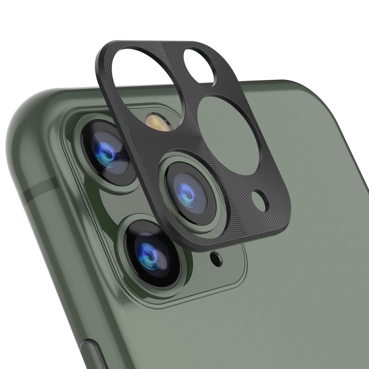 Punkcase iPhone 11 Pro Camera Protector Ring [Black]