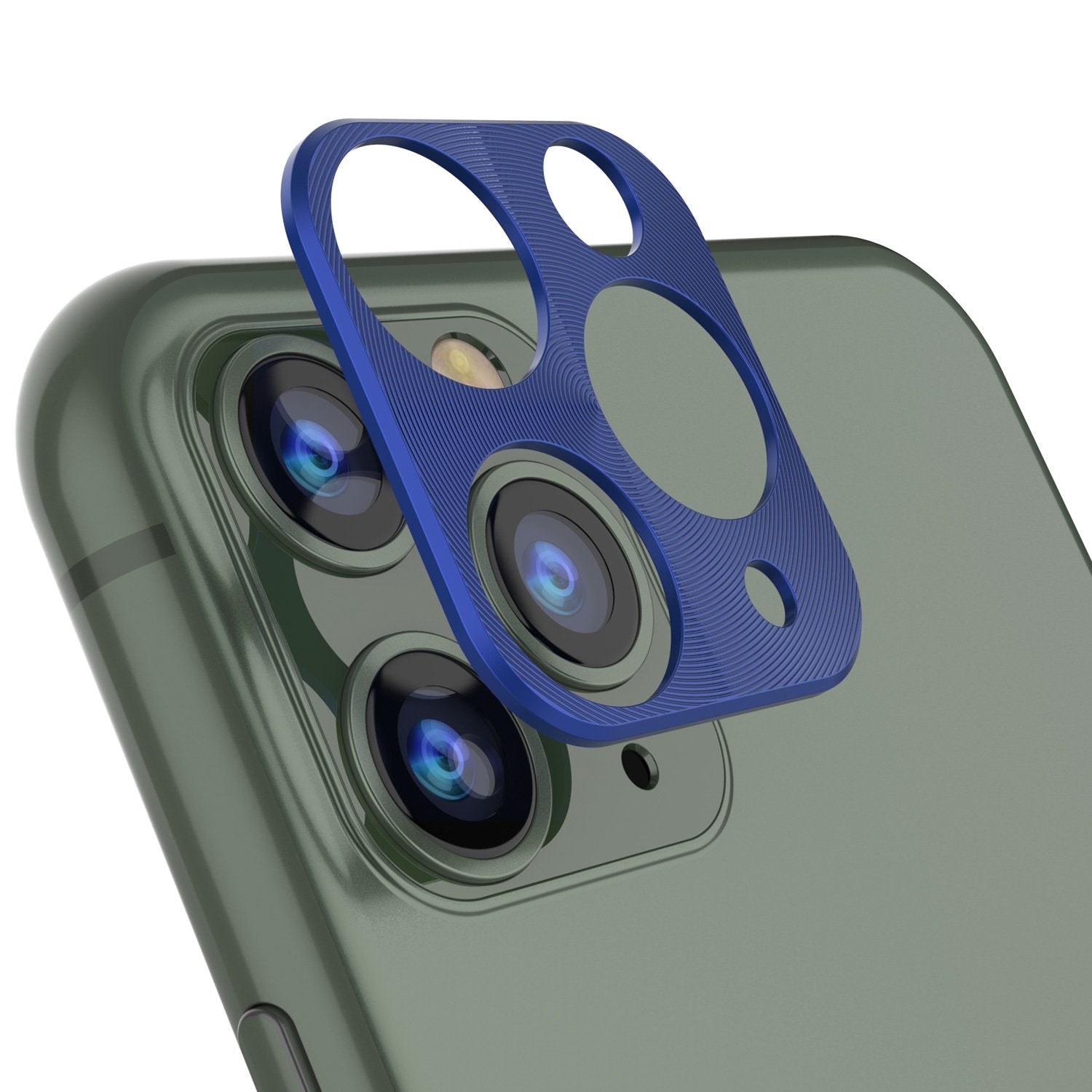 Punkcase iPhone 11 Pro Camera Protector Ring [Blue]