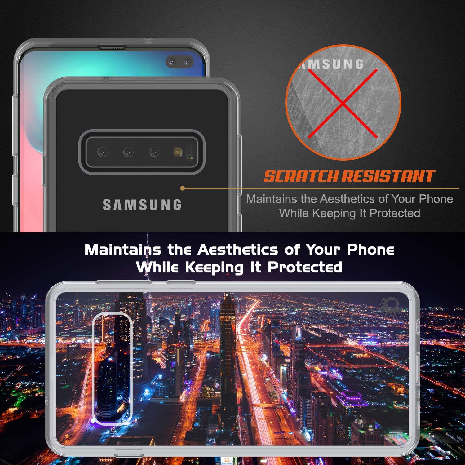 S10+ Plus Case PunkcaseÂ® LUCID 2.0 Clear Series w/ PUNK SHIELD Screen Protector | Ultra Fit