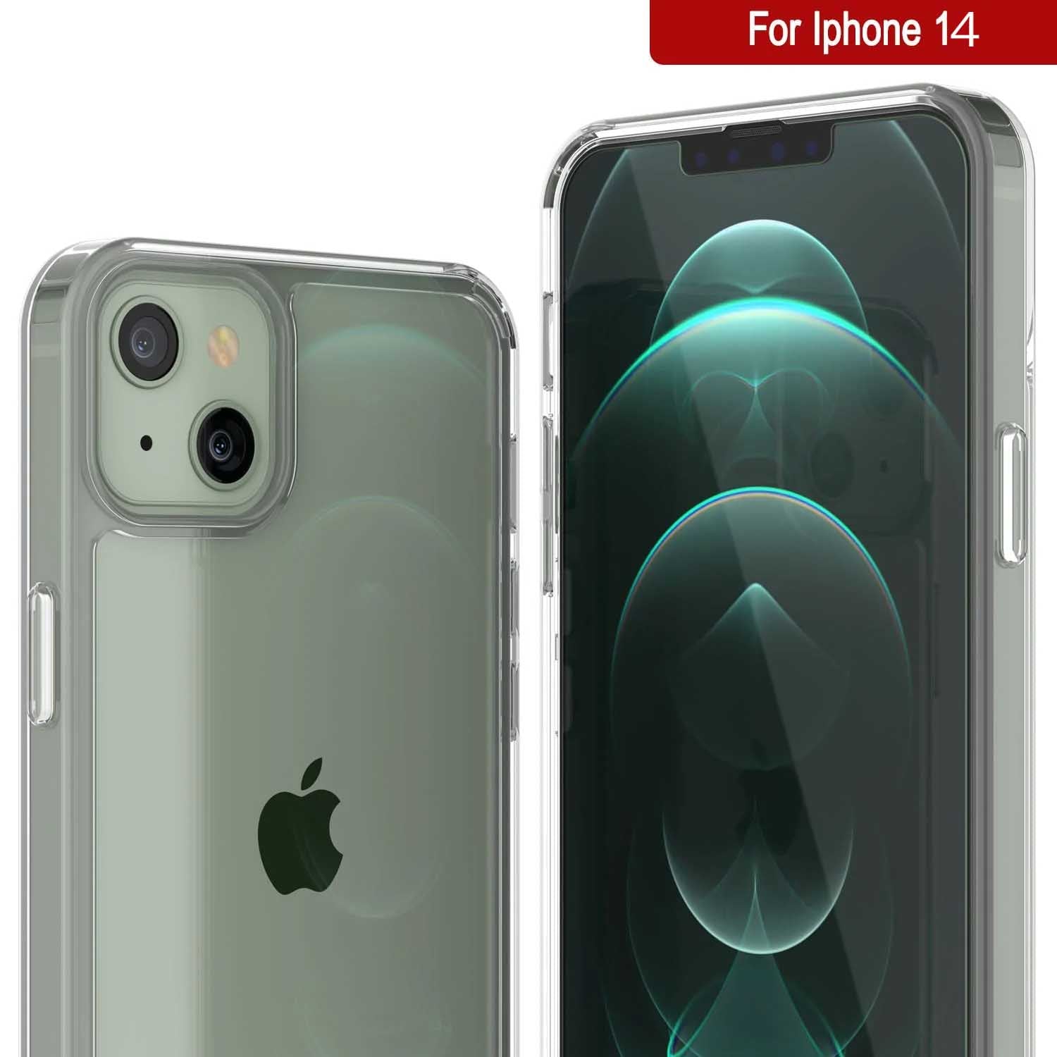 iPhone 14 Case Punkcase® LUCID 2.0 Clear Series Series w/ PUNK SHIELD Screen Protector | Ultra Fit