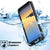 Galaxy Note 8 Waterproof Case PunkCase StudStar Light Blue Thin 6.6ft Underwater IP68 ShockProof (Color in image: black)