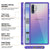 Galaxy Note 10+ Plus Punkcase Lucid-2.0 Series Slim Fit Armor Purple Case Cover (Color in image: Crystal Pink)