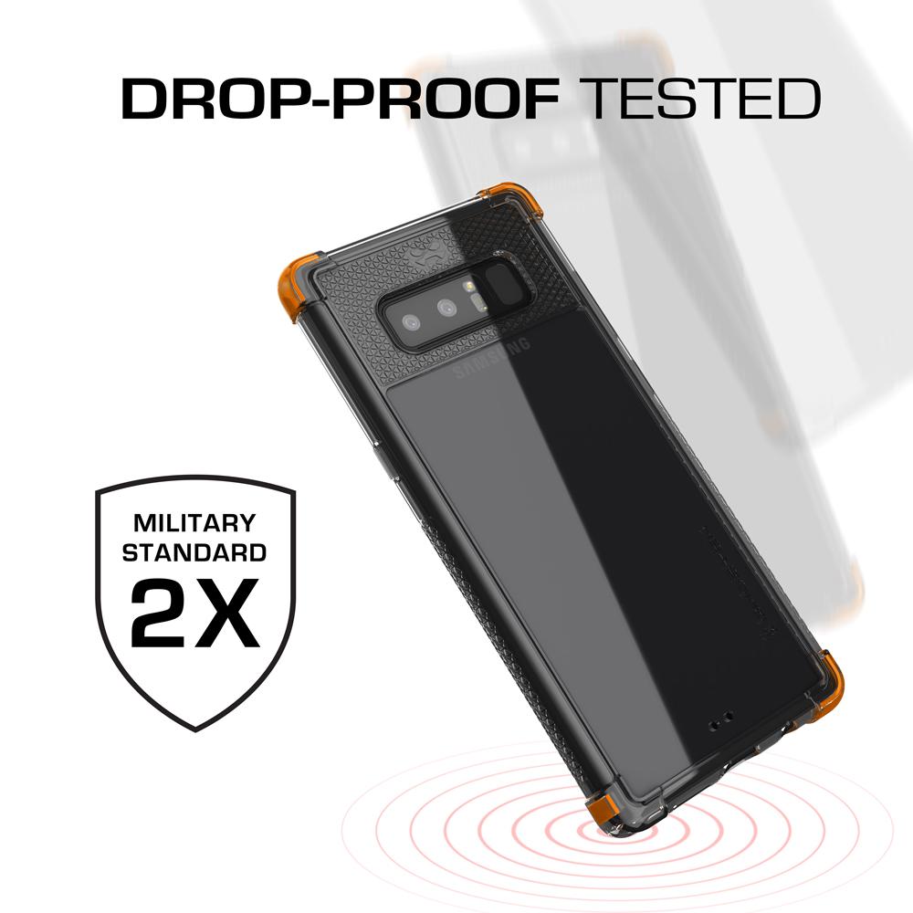 Galaxy Note 8 Case, Ghostek Covert 2 Series for Galaxy Note 8 Protective Case  [ORANGE] (Color in image: Pink)
