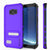 Protector [PURPLE]Galaxy S8 Waterproof Case, Punkcase [KickStud Series] [Slim Fit] [IP68 Certified] [Shockproof] [Snowproof] Armor Cover [PURPLE] (Color in image: Black)