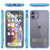 iPhone 11 Case, PUNKcase [LUCID 3.0 Series] [Slim Fit] Armor Cover w/ Integrated Screen Protector [Blue] (Color in image: Black)