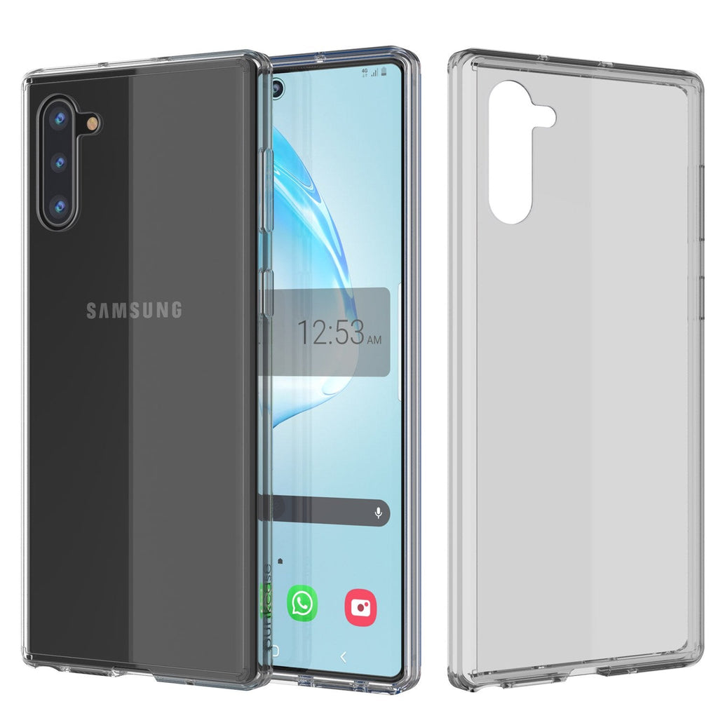 Galaxy Note 10 Punkcase Lucid-2.0 Series Slim Fit Armor Clear Case Cover (Color in image: Clear)