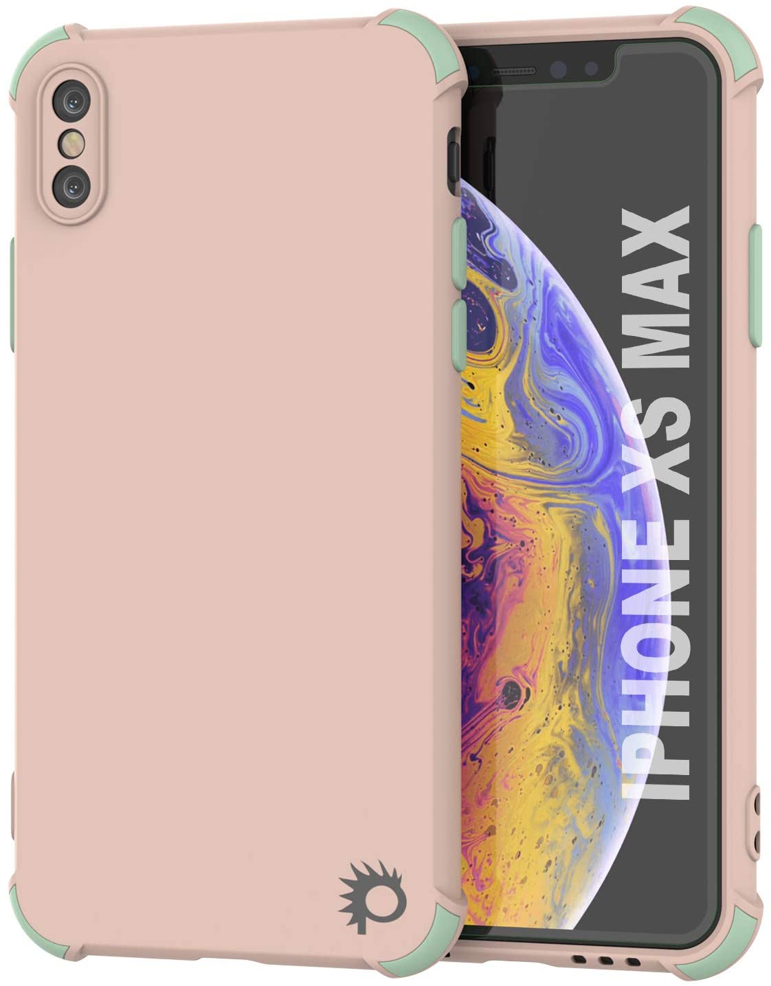 Punkcase Protective & Lightweight TPU Case [Sunshine Series] for iPhone XS Max [Pink]