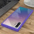 Galaxy Note 10+ Plus Punkcase Lucid-2.0 Series Slim Fit Armor Purple Case Cover (Color in image: Light Blue)