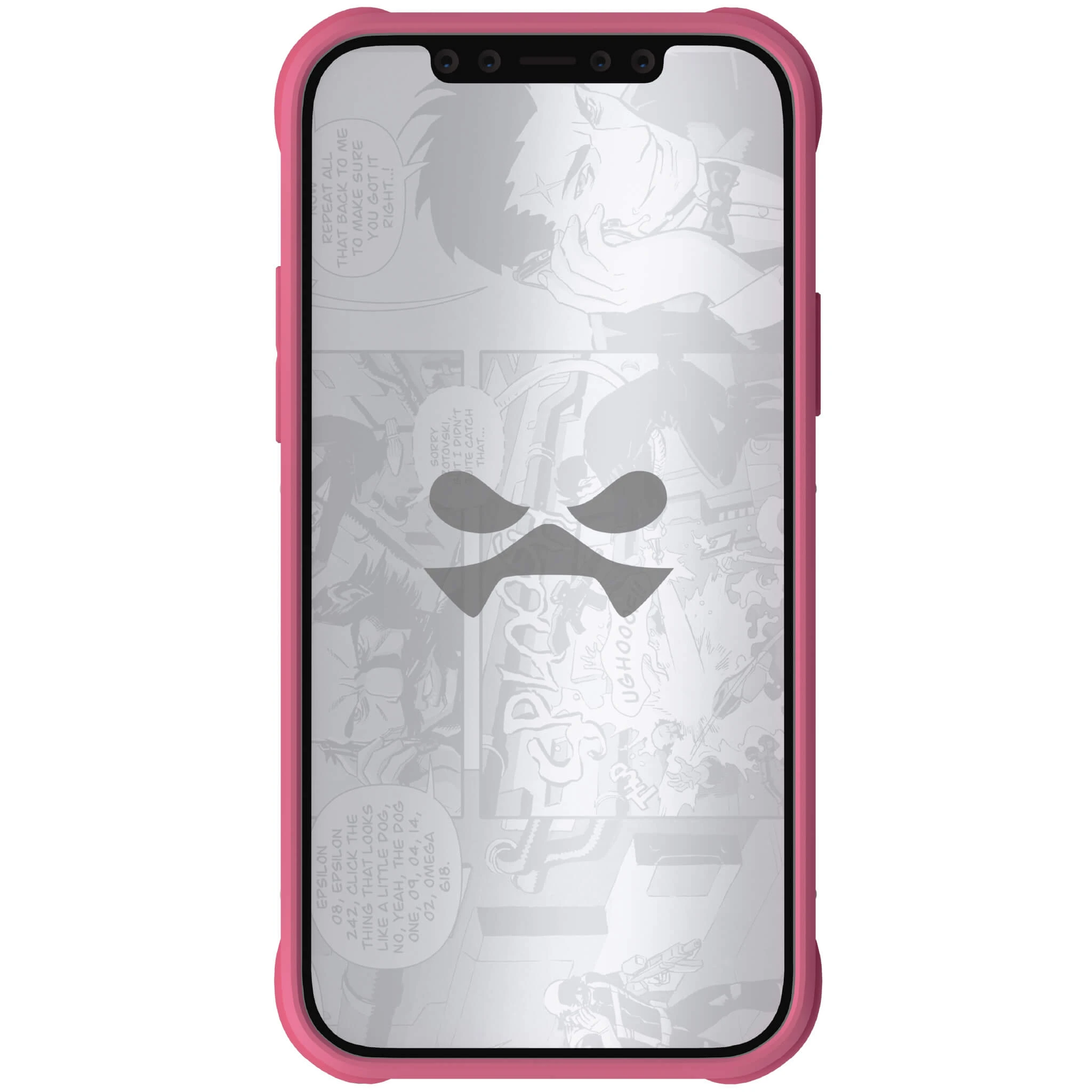 iPhone 12 Mini  - Magnetic Wallet Case with Card Holder [Pink]