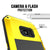 Galaxy S8  Case, PUNKcase Metallic Neon Shockproof  Slim Metal Armor Case