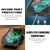 Galaxy S22 Waterproof Case PunkCase Ultimato Black Thin 6.6ft Underwater IP68 Shock/Snow Proof [Black]