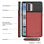 Galaxy Note 10 5200mAH Battery Charger W/ USB Port Slim Case [Red] (Color in image: Black)