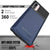 Galaxy Note 10 5200mAH Battery Charger W/ USB Port Slim Case [Blue] 