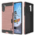 Galaxy Note 10 Case, PUNKcase [SLOT Series] Slim Fit  Samsung Note 10 [Rose Gold] (Color in image: Rose Gold)