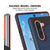 Galaxy Note 10 Case, PUNKcase [SLOT Series] Slim Fit  Samsung Note 10 [Navy] (Color in image: Silver)
