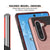 Galaxy Note 10 Case, PUNKcase [SLOT Series] Slim Fit  Samsung Note 10 [Rose Gold] (Color in image: Gold)