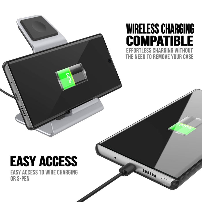 Galaxy Note 10+ Plus Case, Punkcase CarbonShield, Heavy Duty & Ultra Thin Cover