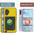 Galaxy Note 10+ Plus  Case, PUNKcase Metallic Neon Shockproof  Slim Metal Armor Case [Neon] 