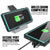 Galaxy Note 10+ Plus Waterproof Case, Punkcase Studstar Series Teal Thin Armor Cover (Color in image: black)