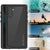 Galaxy Note 10 Waterproof Case, Punkcase Studstar Black Thin Armor Cover (Color in image: light blue)