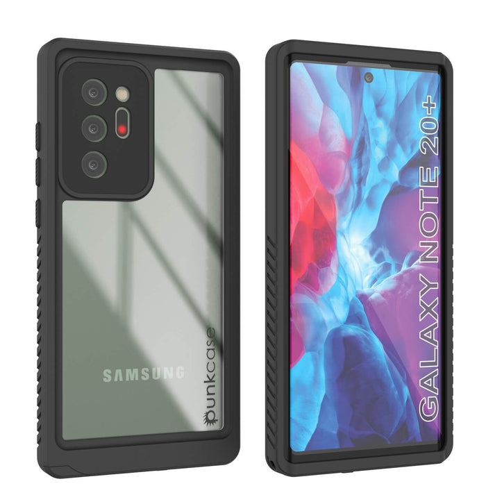 Galaxy Note 20 Ultra Case, Punkcase [Extreme Series] Armor Cover W/ Built In Screen Protector [Black] (Color in image: Black)