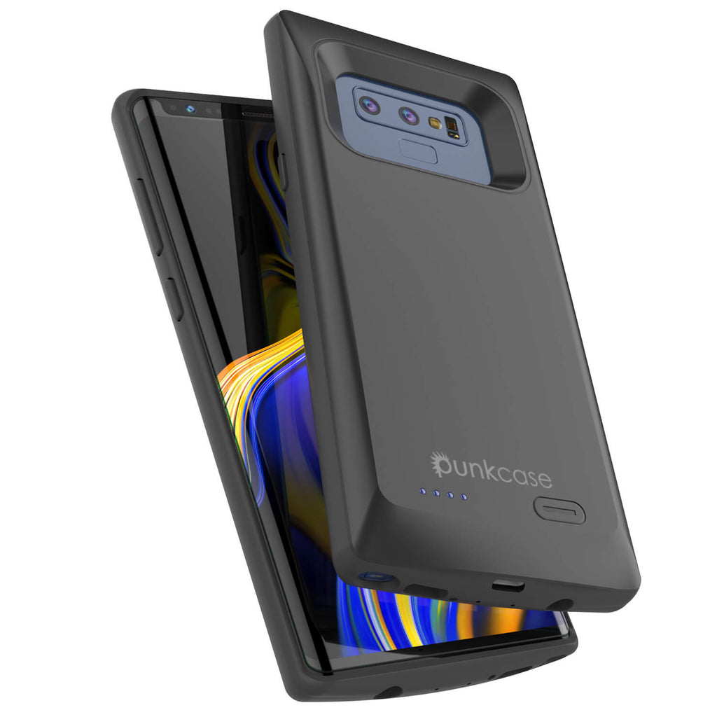 Galaxy Note 9 5000mAH Battery Charger W/ USB Port Slim Case [Black] 