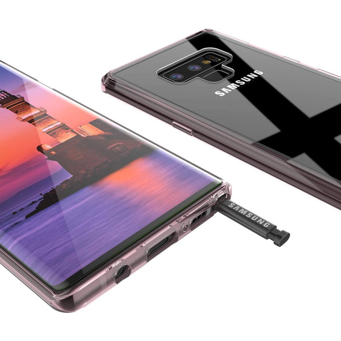Galaxy Note 9 Case, PUNKcase [LUCID 2.0 Series] [Slim Fit] Armor Cover W/Integrated Anti-Shock System [Crystal Pink] (Color in image: Crystal Pink)