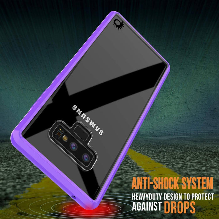Galaxy Note 9 Punkcase Lucid-2.0 Series Slim Fit Armor Purple Case Cover