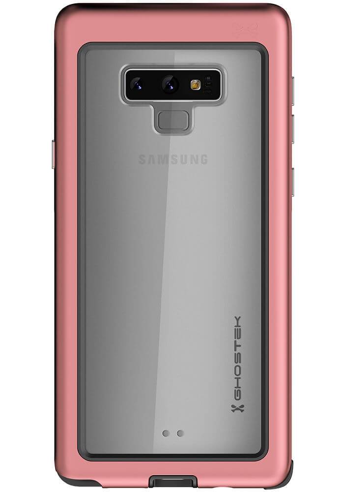 Galaxy Note 9, Ghostek Atomic Slim Case Full Body TPU [Shockproof] | Pink 