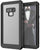 Galaxy Note 9, Ghostek Nautical Waterproof Case Full Body TPU Cover [Shockproof] | Black (Color in image: Black)