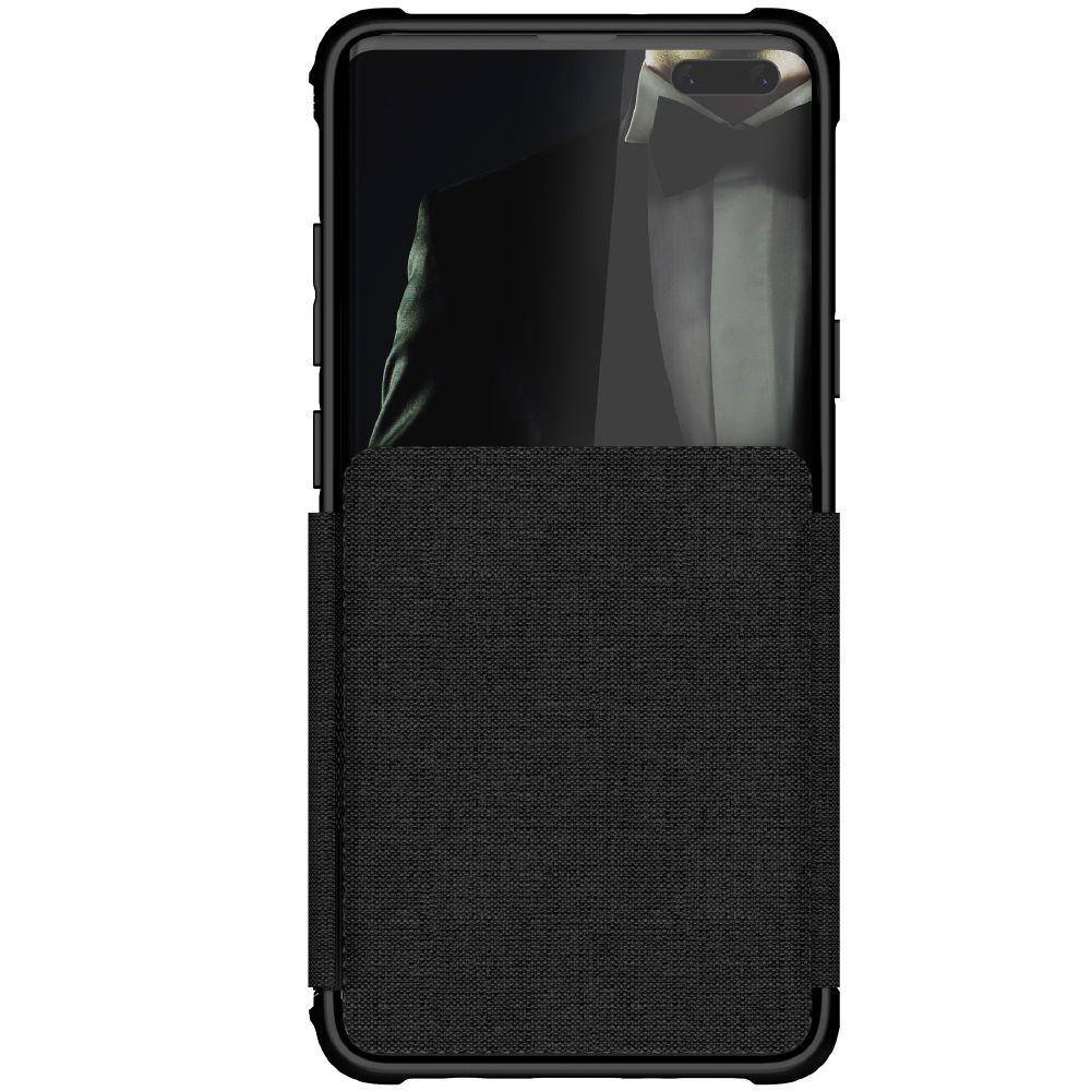 EXEC 3 for Galaxy S10 5G Leather Flip Wallet Case [Black] 