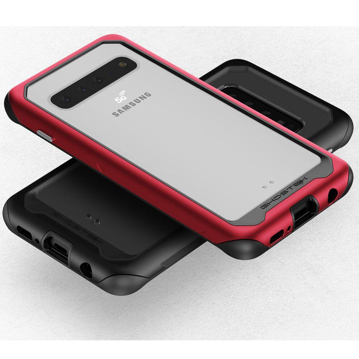 Atomic Slim 2 for Galaxy S10 5G - Military Grade Aluminum Case [Red]