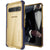 CLOAK 4 for Galaxy S10 5G Shockproof Hybrid Case [Blue-Gold] (Color in image: Blue-Gold)