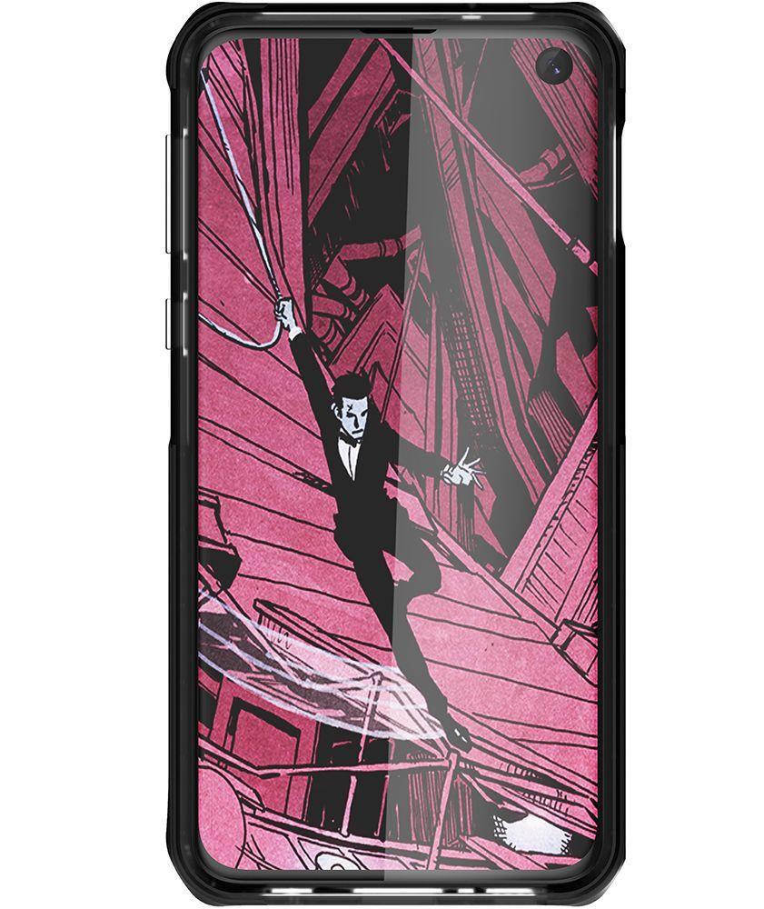 Galaxy S10 Lite Clear Protective Case | Cloak 4 Series [Black]