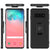 Galaxy S10+ Plus, Punkcase Magnetix Protective TPU Cover W/ Kickstand, Sceen Protector[Black] 