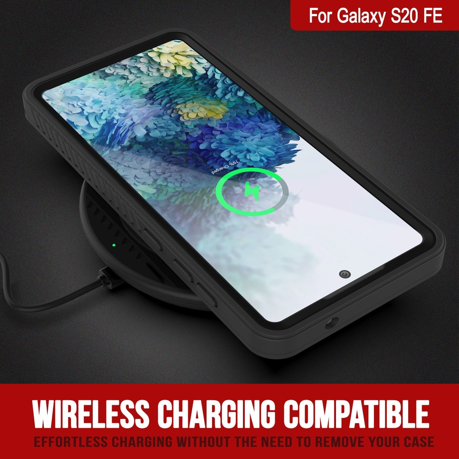 For Galaxy S20 FE WIRELESS CHARGING COMPATIBLE (Color in image: Teal)