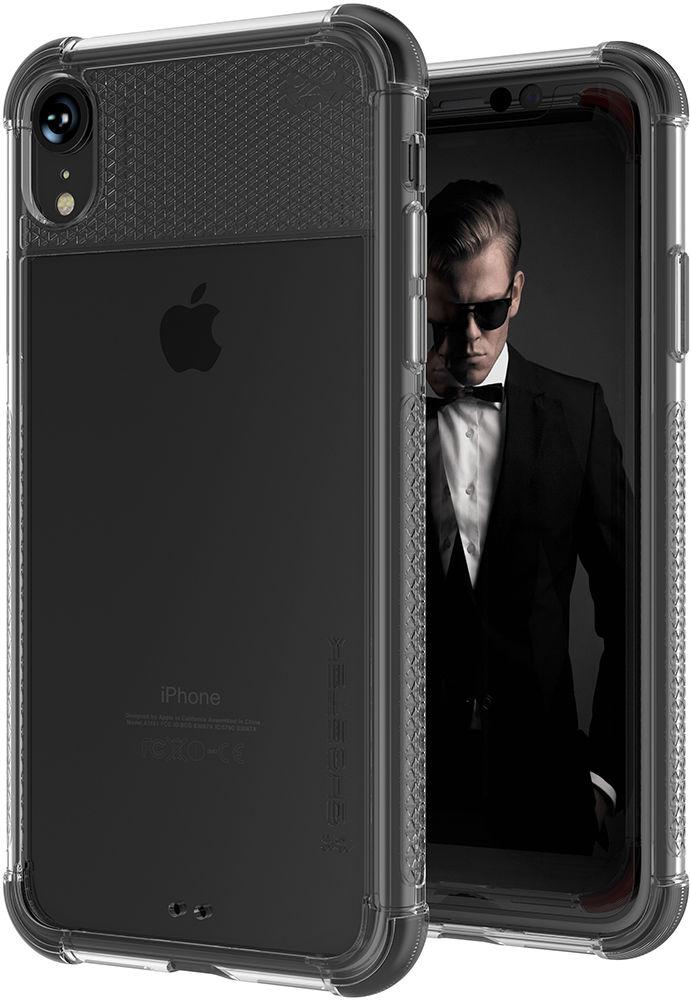Ghostek Covert2  Series Clear Silicone Gel Case for Apple iPhone XR [Black]