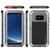 Galaxy S8+ Plus  Case, PUNKcase Metallic Silver Shockproof  Slim Metal Armor Case [Silver]